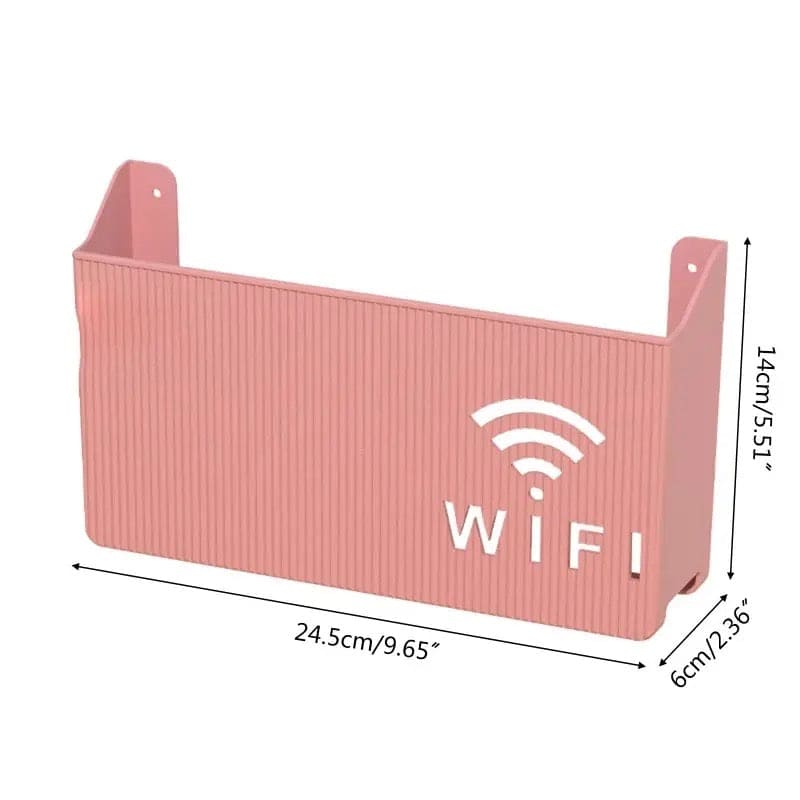 Wireless Wifi Router Shelf, Wall-mounted Cable Power Bracket Organizer, Router Wall Hanging Rack, Game Console Box, Self Adhesive Storage Rack, ABS Cable Organizer Box, Socket Power Cord Storage Shelf, Home Office Wall Organizer Management Wireless Wifi Router Shelf, Wall-mounted Cable Power Bracket Organizer, Router Wall Hanging Rack, Game Console Box, Self Adhesive Storage Rack, ABS Cable Organizer Box, Socket Power Cord Storage Shelf, Home Office Wall Organizer Management